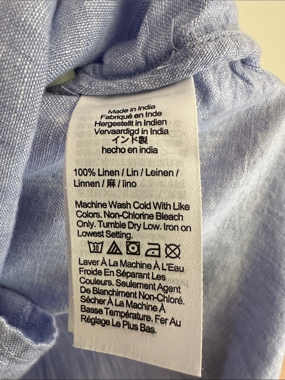 J Crew Baird McNutt Irish Linen Relaxed Short Sleeve Shirt - Picture 10 of 10